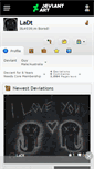 Mobile Screenshot of ladt.deviantart.com
