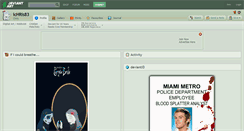 Desktop Screenshot of ichris83.deviantart.com