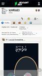 Mobile Screenshot of ichris83.deviantart.com