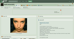 Desktop Screenshot of liquid-venus-stock.deviantart.com