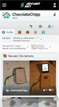 Mobile Screenshot of chocolatechipp.deviantart.com