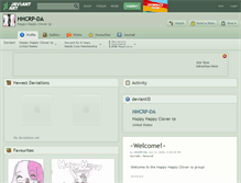 Tablet Screenshot of hhcrp-da.deviantart.com