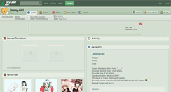 Desktop Screenshot of jimmy-girl.deviantart.com