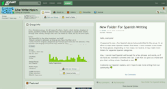 Desktop Screenshot of live-write-now.deviantart.com