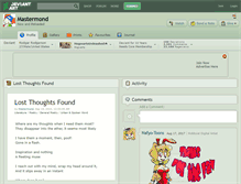 Tablet Screenshot of mastermond.deviantart.com