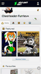 Mobile Screenshot of cheerleader-furries.deviantart.com