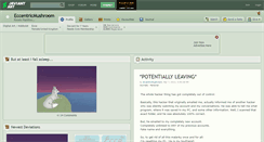 Desktop Screenshot of eccentricmushroom.deviantart.com