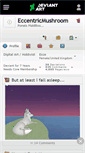 Mobile Screenshot of eccentricmushroom.deviantart.com