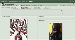 Desktop Screenshot of last-superpower.deviantart.com