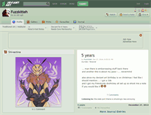 Tablet Screenshot of fuzzkitteh.deviantart.com