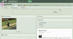 Desktop Screenshot of anti-tifa-club.deviantart.com