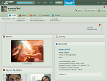 Tablet Screenshot of anne-arikel.deviantart.com