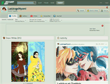 Tablet Screenshot of lastangelnyomi.deviantart.com