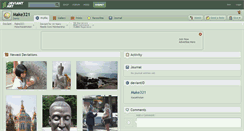 Desktop Screenshot of make321.deviantart.com