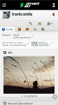 Mobile Screenshot of ironic-smile.deviantart.com