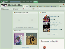 Tablet Screenshot of dgm-nextgen-ocs.deviantart.com