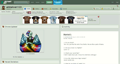 Desktop Screenshot of animelover1123.deviantart.com