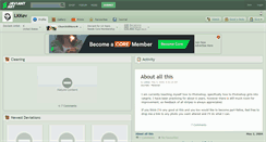 Desktop Screenshot of lkkev.deviantart.com