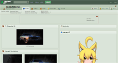 Desktop Screenshot of childofoblivion.deviantart.com