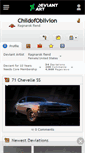 Mobile Screenshot of childofoblivion.deviantart.com