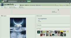 Desktop Screenshot of fourleggedstudio.deviantart.com