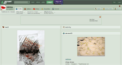 Desktop Screenshot of mirmo.deviantart.com