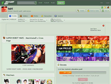 Tablet Screenshot of isshi.deviantart.com