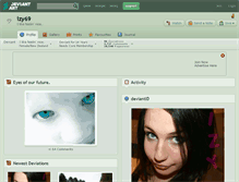 Tablet Screenshot of izy69.deviantart.com