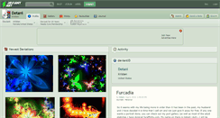 Desktop Screenshot of detani.deviantart.com