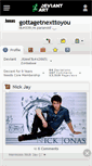 Mobile Screenshot of gottagetnexttoyou.deviantart.com