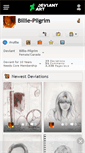Mobile Screenshot of billie-pilgrim.deviantart.com