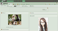 Desktop Screenshot of gabmouse.deviantart.com
