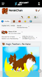 Mobile Screenshot of nerakchan.deviantart.com