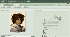Desktop Screenshot of junglepear.deviantart.com