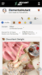 Mobile Screenshot of elementalmutant.deviantart.com