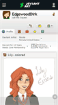 Mobile Screenshot of edgewooddirk.deviantart.com