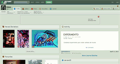 Desktop Screenshot of klosx.deviantart.com