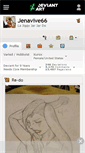 Mobile Screenshot of jenavive66.deviantart.com