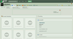 Desktop Screenshot of orphen09.deviantart.com