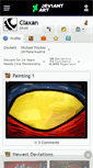 Mobile Screenshot of claxan.deviantart.com