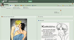 Desktop Screenshot of kurisou.deviantart.com