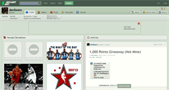 Desktop Screenshot of danibeam.deviantart.com