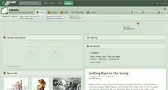 Desktop Screenshot of cobaltu.deviantart.com