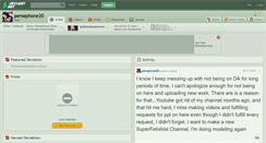 Desktop Screenshot of persephone20.deviantart.com