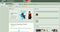 Desktop Screenshot of hetalia-potter.deviantart.com