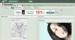 Desktop Screenshot of momoxmorgee.deviantart.com