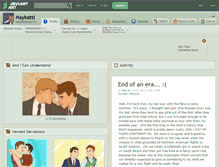 Tablet Screenshot of haykatsi.deviantart.com