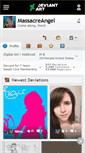 Mobile Screenshot of massacreangel.deviantart.com