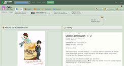 Desktop Screenshot of cairy.deviantart.com