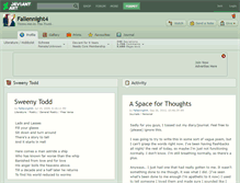 Tablet Screenshot of fallennight4.deviantart.com